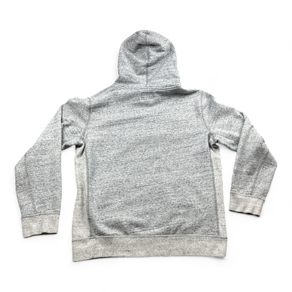 Vintage Abercrombie & Fitch Sweater Adult SMALL Gray Hoodie Skull Crossbones Y2K - Picture 6 of 8